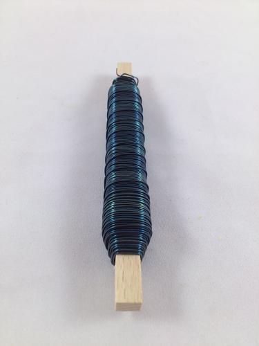 Bind wire 0.65 mm 100 gr. blue annealed